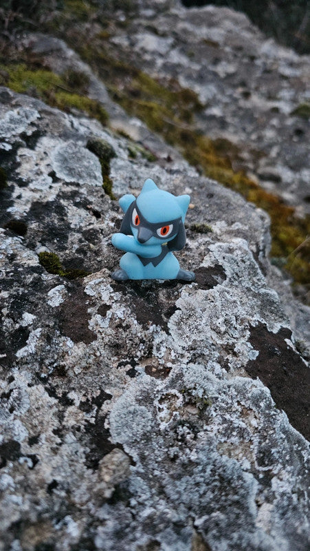 Super figurine Pokemon Nintendo finger puppet riolu