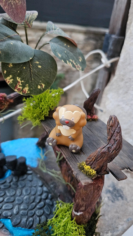 Super figurine Pokemon Nintendo finger puppet castorno
