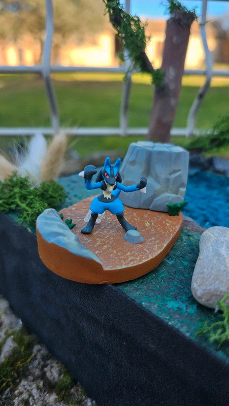 Super figurine Pokemon Nintendo lucario