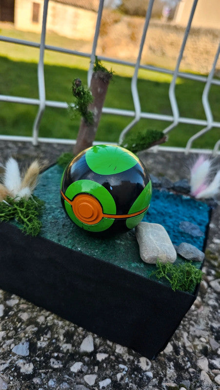 Super pokeball sombre ball pour figurine Pokemon Nintendo