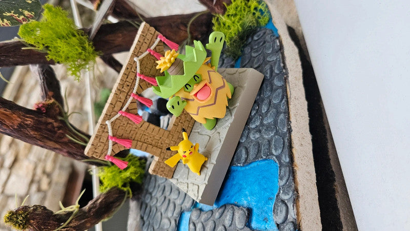 Super figurine Pokemon Nintendo ludicolo et pikachu