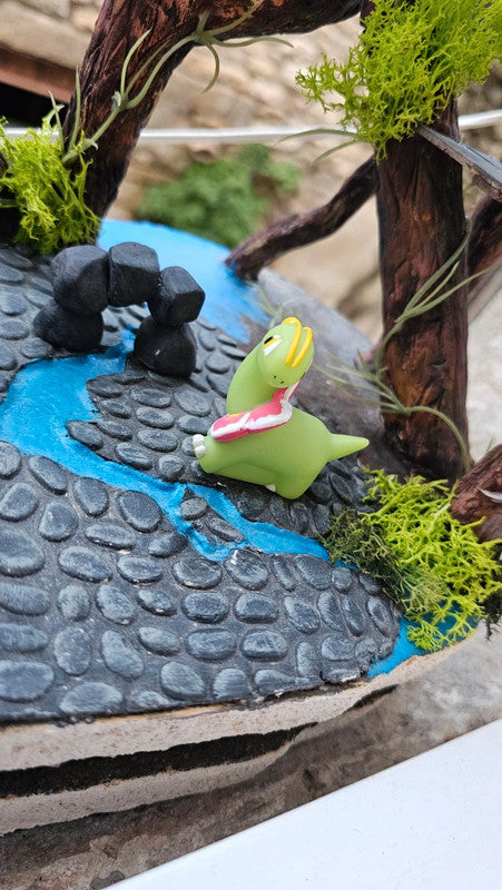 Super figurine Pokemon Nintendo finger puppet meganium