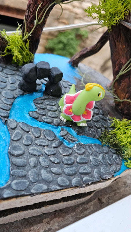 Super figurine Pokemon Nintendo finger puppet meganium