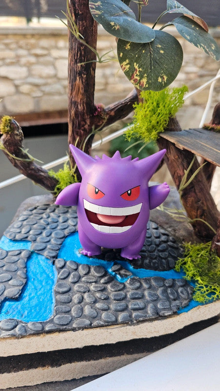 Super figurine Pokemon Nintendo Ectoplasma qui tire la langue