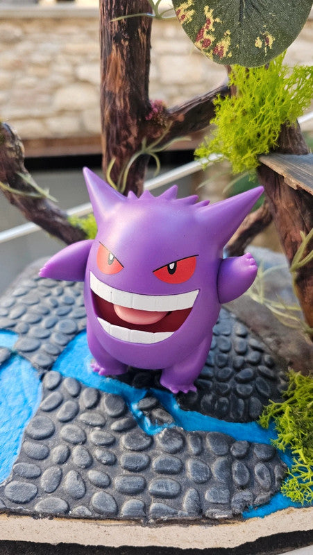 Super figurine Pokemon Nintendo Ectoplasma qui tire la langue