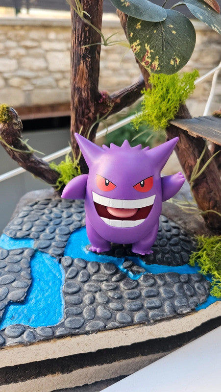 Super figurine Pokemon Nintendo Ectoplasma qui tire la langue