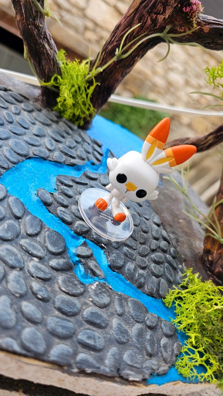 Super figurine Pokemon Nintendo mini pop flambino