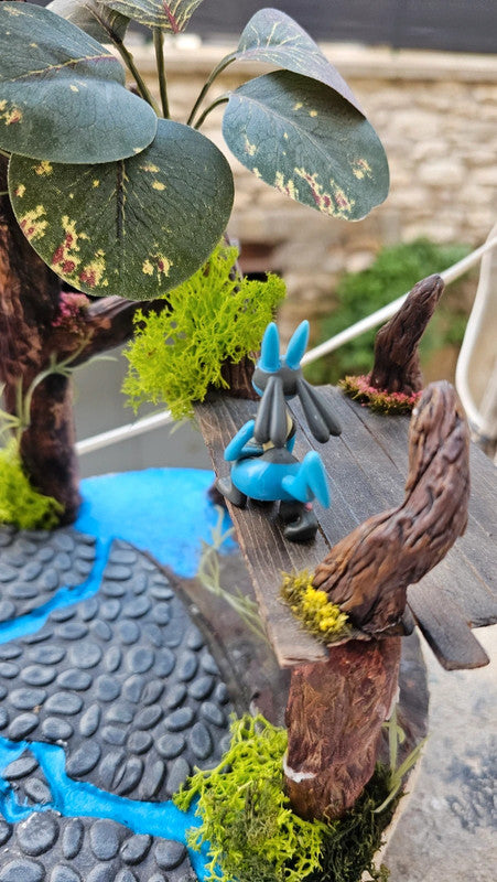 Super figurine Pokemon Nintendo lucario