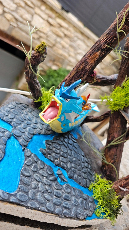 Super figurine Pokemon Nintendo Leviator et son chimpenfeu