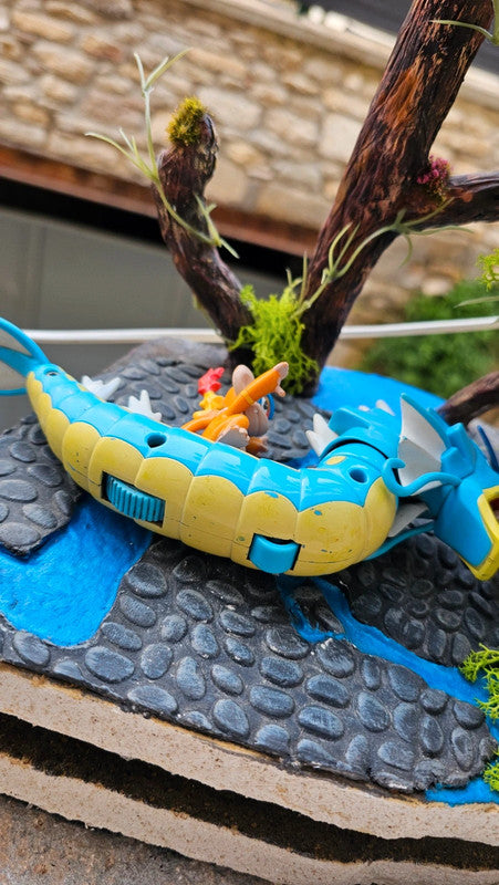 Super figurine Pokemon Nintendo Leviator et son chimpenfeu