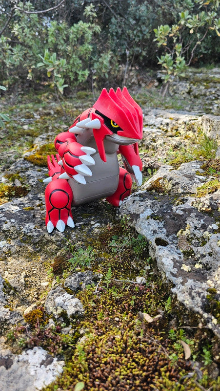 Super grande figurine Pokemon Nintendo tomy groudon