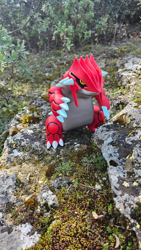 Super grande figurine Pokemon Nintendo tomy groudon