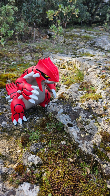 Super grande figurine Pokemon Nintendo tomy groudon