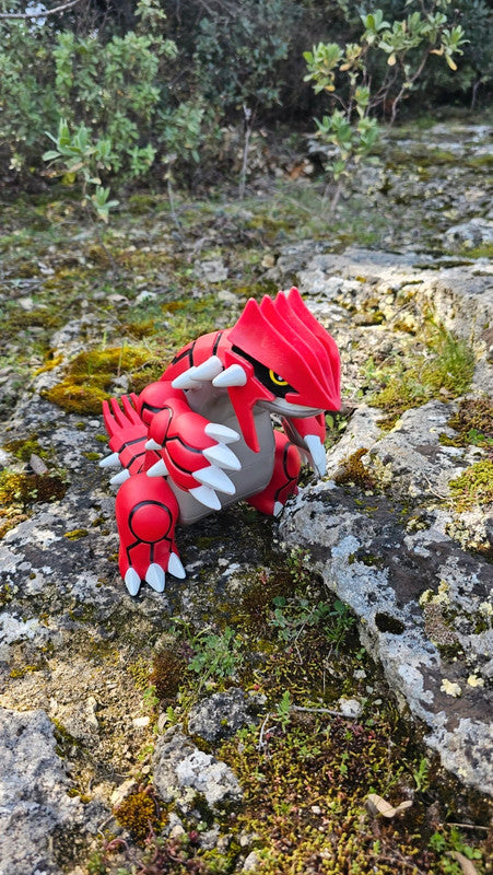 Super grande figurine Pokemon Nintendo tomy groudon