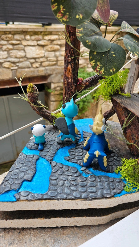 Super figurine Pokemon Nintendo Évolution Moustillon mateloutre clamiral