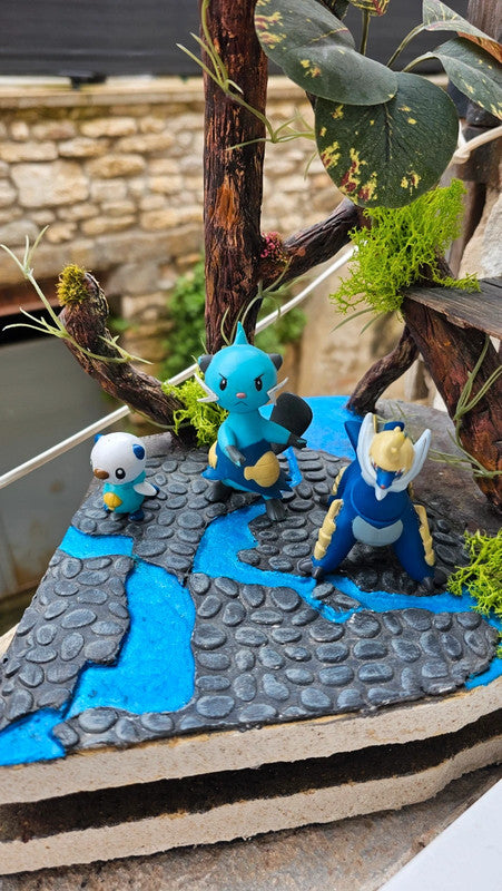 Super figurine Pokemon Nintendo Évolution Moustillon mateloutre clamiral