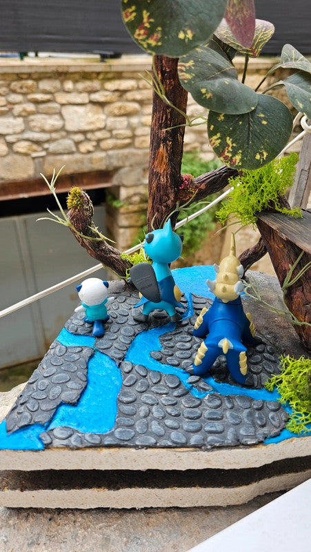 Super figurine Pokemon Nintendo Évolution Moustillon mateloutre clamiral