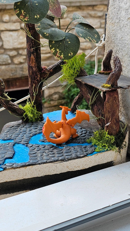 Super figurine Pokemon Nintendo tomy Dracaufeu