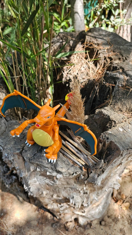 Super grande figurine Pokemon Nintendo Dracaufeu