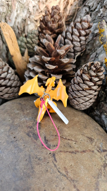 Super figurine Pokemon Nintendo porte clé Dracaufeu