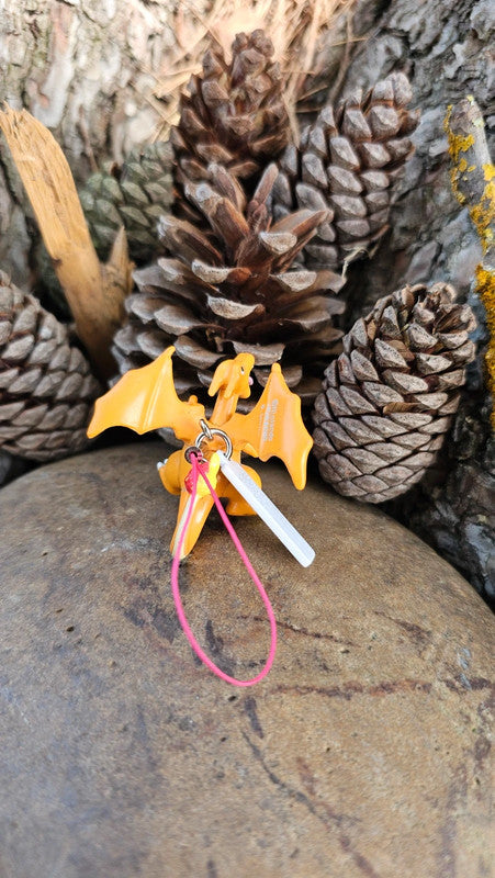 Super figurine Pokemon Nintendo porte clé Dracaufeu