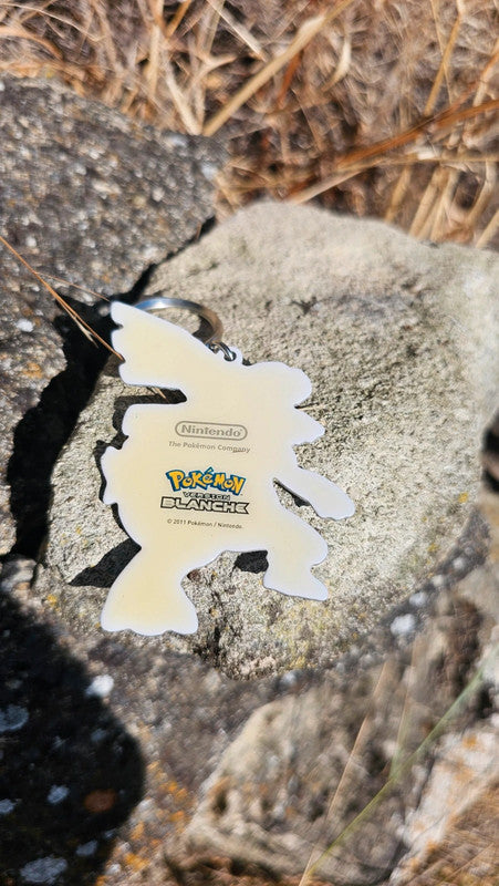 Super figurine Pokemon Nintendo zekrom porte clé édition spéciale blanche