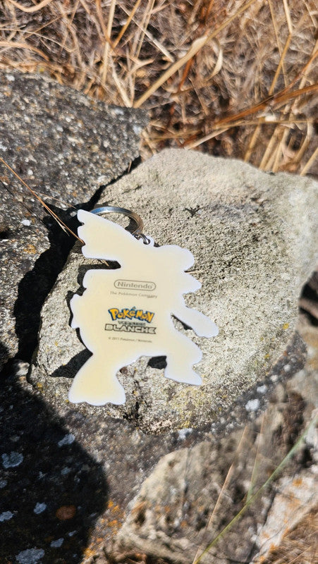 Super figurine Pokemon Nintendo zekrom porte clé édition spéciale blanche