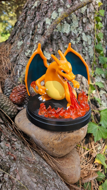 Super magnifique figurine Pokemon Nintendo Dracaufeu