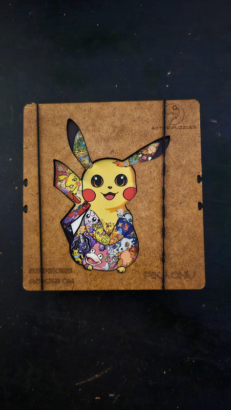 Super puzzle en bois Pokemon de la marque active puzzle