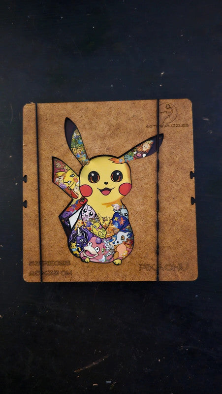 Super puzzle en bois Pokemon de la marque active puzzle