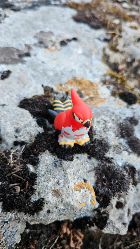 Super figurine Pokemon Nintendo finger puppet flambusar