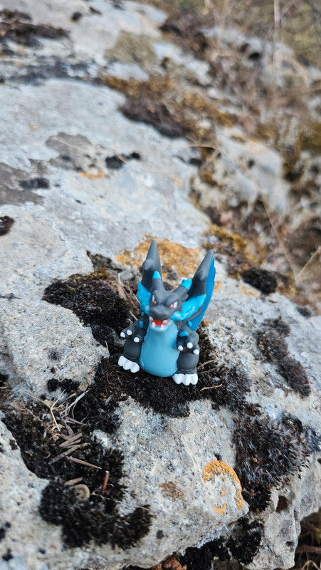 Super figurine Pokemon Nintendo finger puppet Mega-Dracaufeu