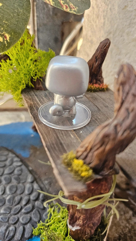 Super figurine Pokemon Nintendo mini pop carapuce argentée