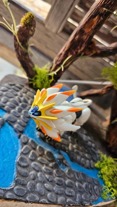 Super figurine Pokemon Nintendo tomy solgaleo