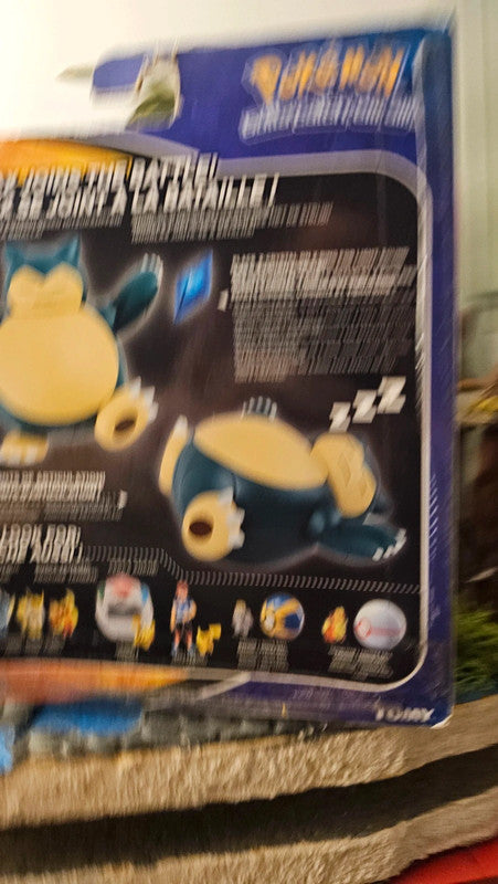 Super figurine Pokemon Nintendo Ronflex ventre mou neuve