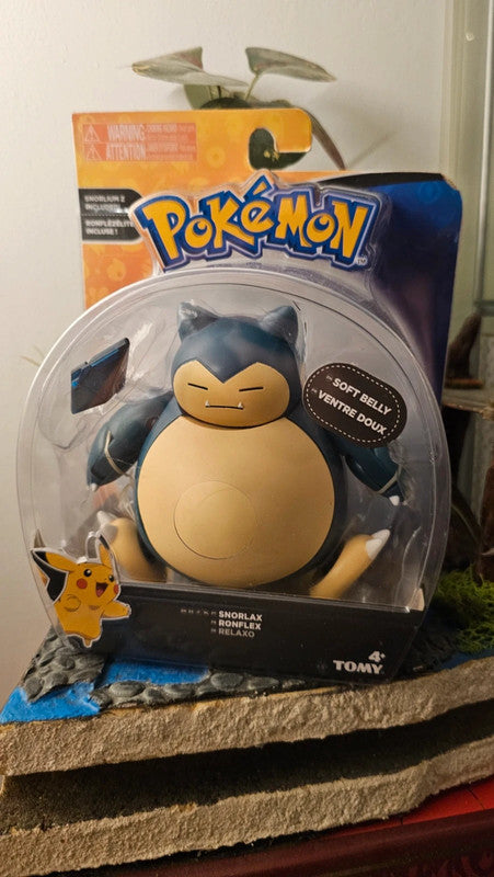 Super figurine Pokemon Nintendo Ronflex ventre mou neuve