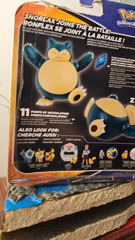 Super figurine Pokemon Nintendo Ronflex ventre mou neuve