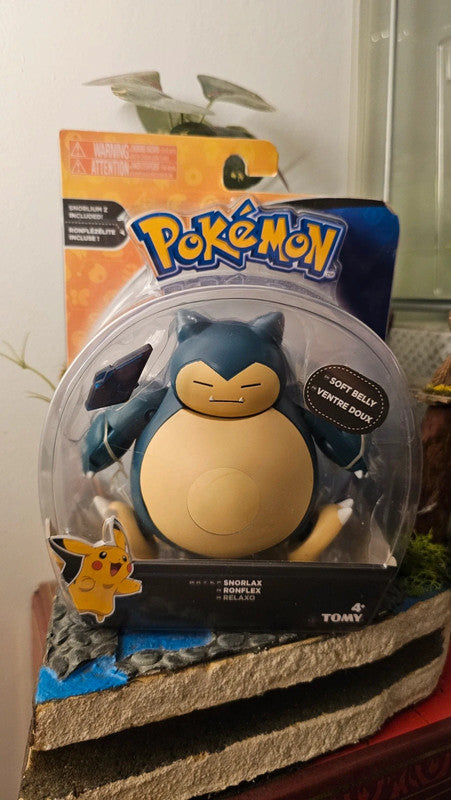 Super figurine Pokemon Nintendo Ronflex ventre mou neuve