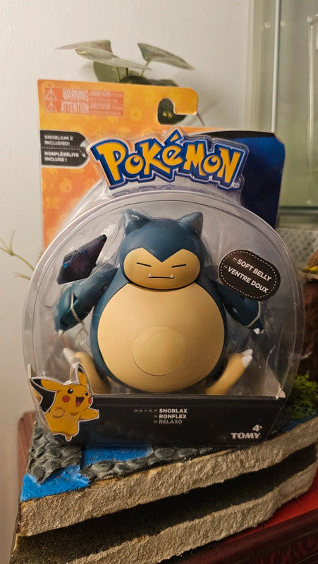 Super figurine Pokemon Nintendo Ronflex ventre mou neuve