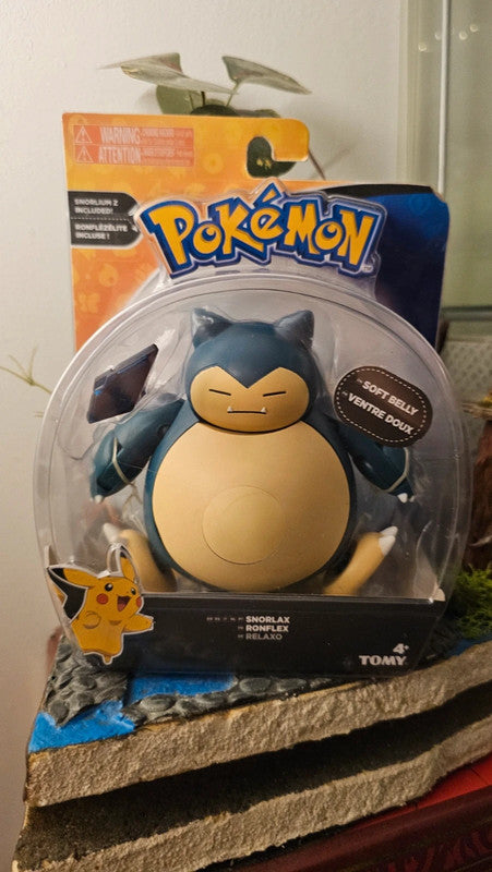 Super figurine Pokemon Nintendo Ronflex ventre mou neuve