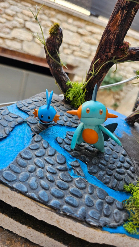Super figurine Pokemon Nintendo Évolution Gobou Flobio