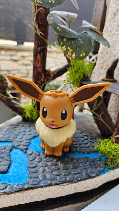 Super grande figurine Pokemon Nintendo Évoli interactif