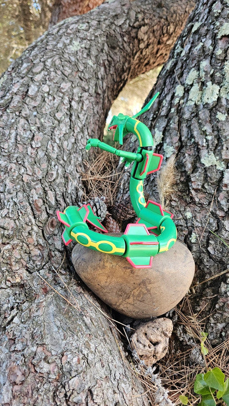 Super grande figurine Pokemon Nintendo rayquaza