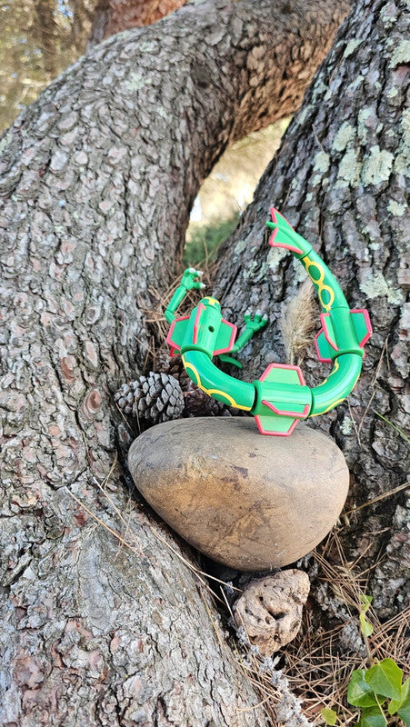 Super grande figurine Pokemon Nintendo rayquaza