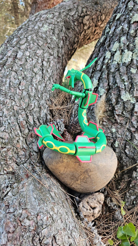 Super grande figurine Pokemon Nintendo rayquaza