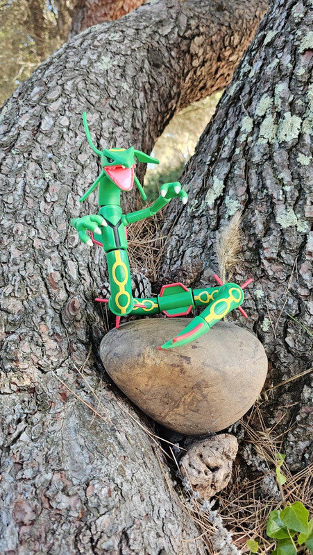 Super grande figurine Pokemon Nintendo rayquaza