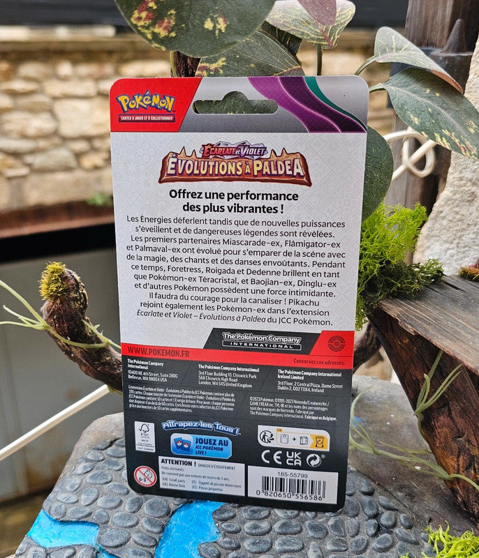 Super booster carte Pokemon blister scellé Ev2