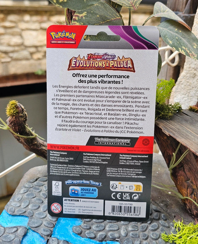 Super booster carte Pokemon blister scellé Ev2