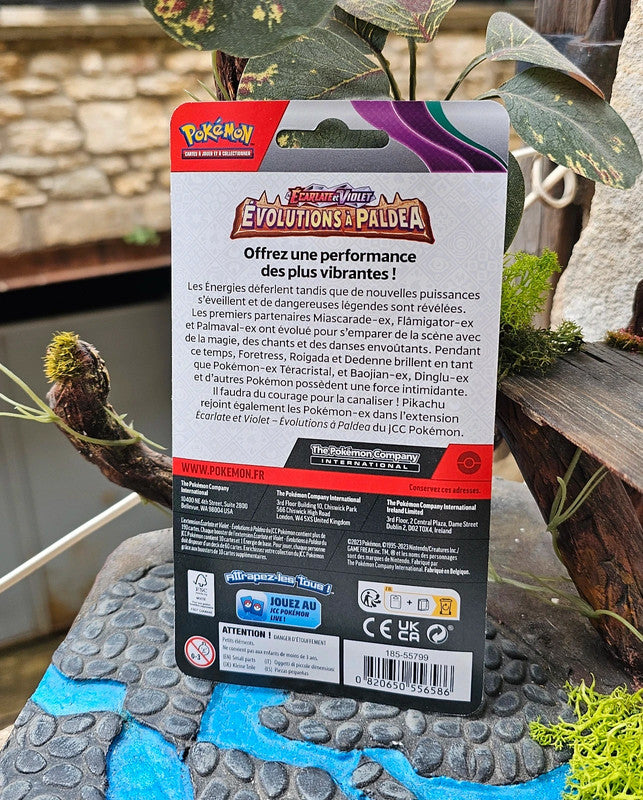 Super booster carte Pokemon blister scellé Ev2