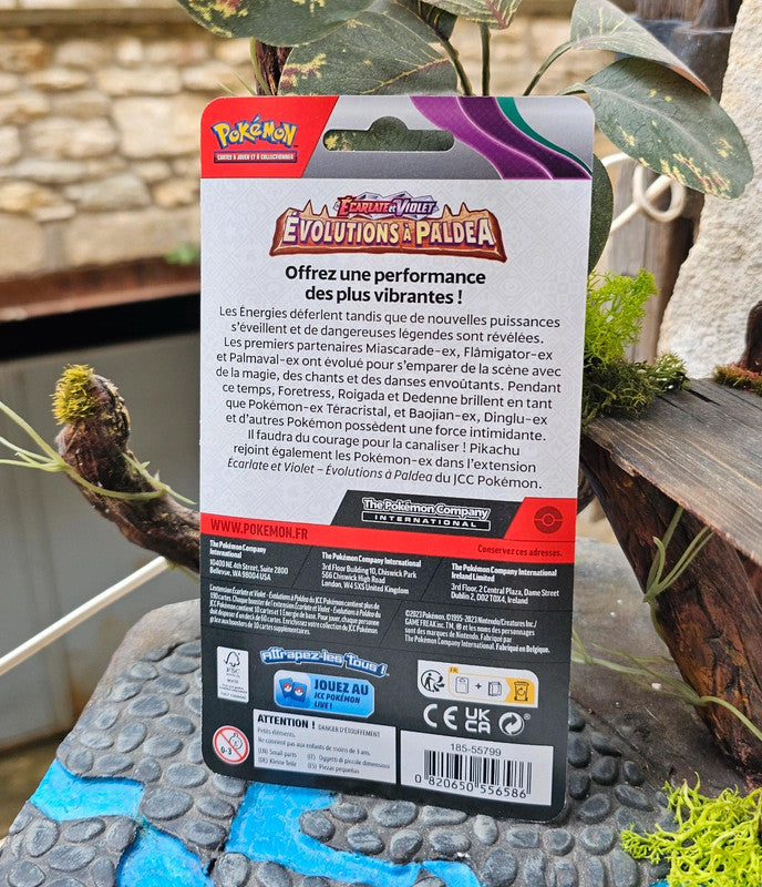 Super booster carte Pokemon blister scellé Ev2